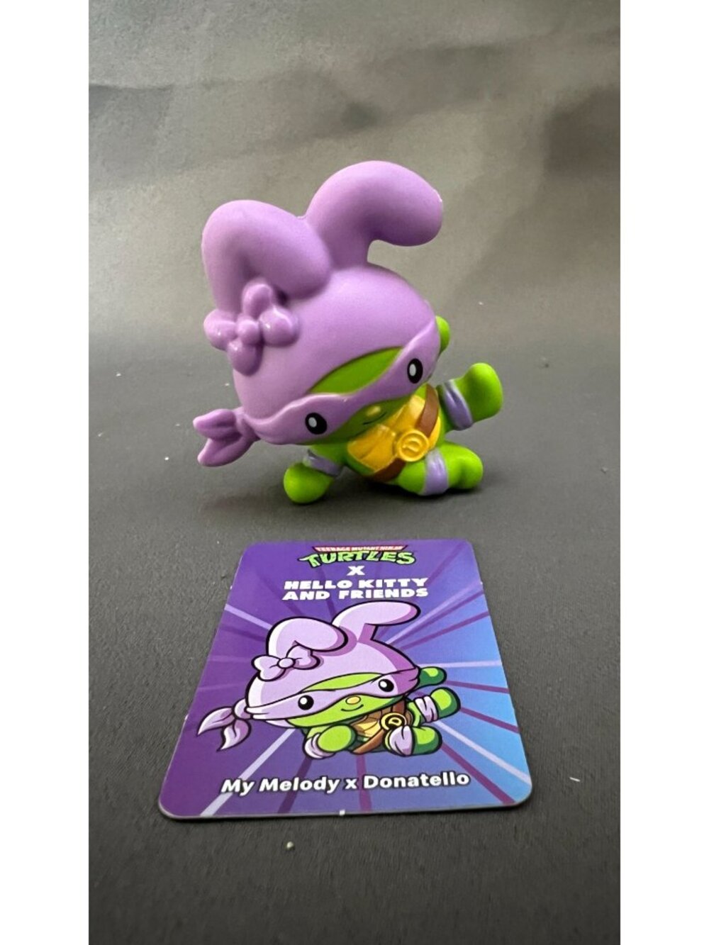 Teenage Mutant Ninja Turtles X Hello Kitty My Melody & Donatello McDonalds Toy 2 - Picture 2 of 4